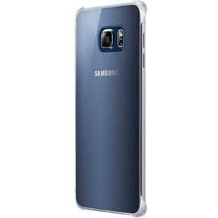 Фото товара Samsung Glossy Cover накладка для Galaxy S6 Edge+ (EF-QG928MBEGRU, черный)