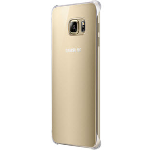 Фото товара Samsung Glossy Cover накладка для Galaxy S6 Edge+ (EF-QG928MFEGRU, золотой)