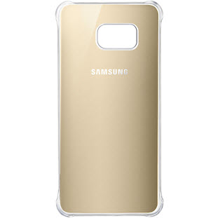 Фото товара Samsung Glossy Cover накладка для Galaxy S6 Edge+ (EF-QG928MFEGRU, золотой)