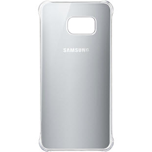 Фото товара Samsung Glossy Cover накладка для Galaxy S6 Edge+ (EF-QG928MSEGRU, серебристый)