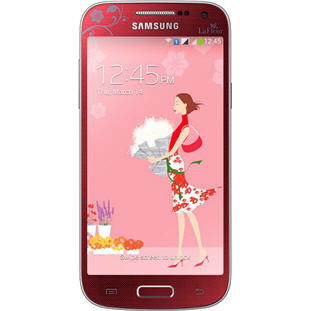 Мобильный телефон Samsung i9192 Galaxy S4 mini Duos (8Gb, La Fleur red)