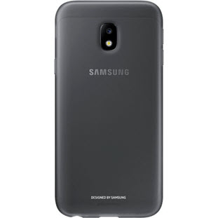 Чехол Samsung Jelly Cover накладка для Galaxy J3 2017 (EF-AJ330TBEGRU, черный)