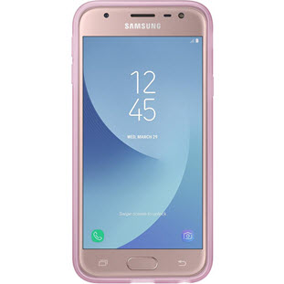 Фото товара Samsung Jelly Cover накладка для Galaxy J3 2017 (EF-AJ330TPEGRU, розовый)