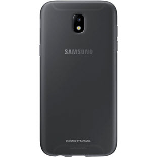 Чехол Samsung Jelly Cover накладка для Galaxy J7 2017 (EF-AJ730TBEGRU, черный)