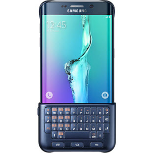 Фото товара Samsung Keyboard Cover накладка для Galaxy S6 Edge+ (EJ-CG928RBEGRU, черный)