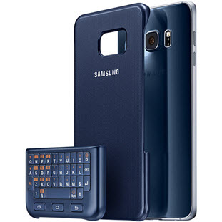 Фото товара Samsung Keyboard Cover накладка для Galaxy S6 Edge+ (EJ-CG928RBEGRU, черный)