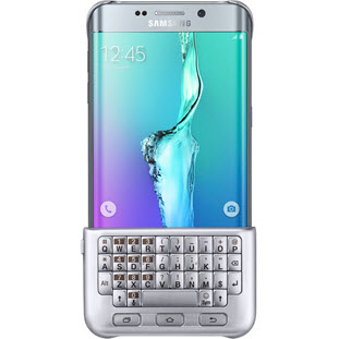 Фото товара Samsung Keyboard Cover накладка для Galaxy S6 Edge+ (EJ-CG928RSEGRU, серебристый)