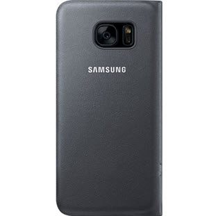 Фото товара Samsung LED View Cover книжка для Galaxy S7 Edge (EF-NG935PBEGRU, черный)