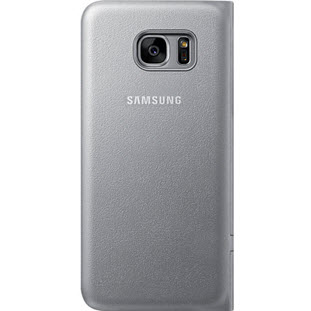 Фото товара Samsung LED View Cover книжка для Galaxy S7 Edge (EF-NG935PSEGRU, серебристый)