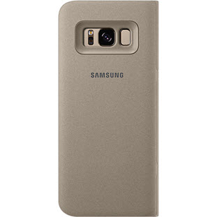 Фото товара Samsung LED View Cover книжка для Galaxy S8 (EF-NG950PFEGRU, золотой)