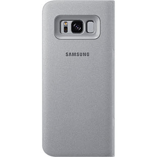 Фото товара Samsung LED View Cover книжка для Galaxy S8 (EF-NG950PSEGRU, серебристый)