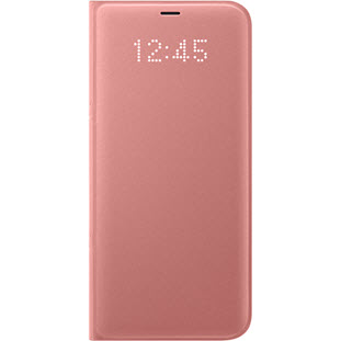 Чехол Samsung LED View Cover книжка для Galaxy S8+ (EF-NG955PPEGRU, розовый)