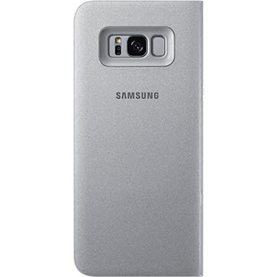 Фото товара Samsung LED View Cover книжка для Galaxy S8+ (EF-NG955PSEGRU, серебристый)