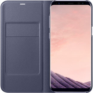 Фото товара Samsung LED View Cover книжка для Galaxy S8+ (EF-NG955PVEGRU, фиолетовый)