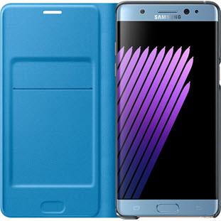 Фото товара Samsung LED View Cover книжка для Galaxy Note7 (EF-NN930PLEGRU, синий)