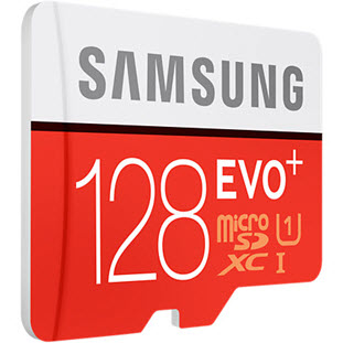 Фото товара Samsung EVO Plus microSDXC MB-MC128DA/RU 128Gb + SD adapter