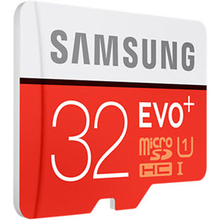 Фото товара Samsung EVO Plus microSDHC MB-MC32DA/RU 32Gb + SD adapter