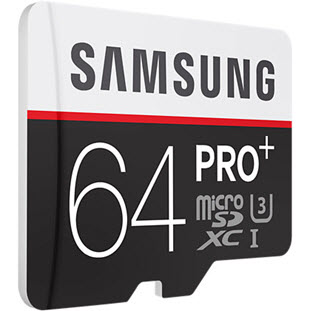Фото товара Samsung PRO Plus microSDXC MB-MD64DA/RU 64Gb + SD adapter