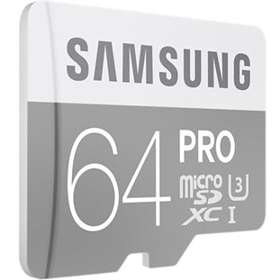 Фото товара Samsung PRO microSDXC MB-MG64EA/RU 64Gb + SD adapter