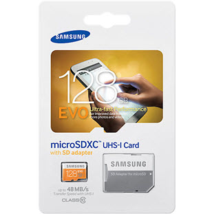 Фото товара Samsung EVO microSDXC MB-MP128DA/RU 128Gb + SD adapter