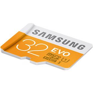 Фото товара Samsung EVO microSDHC MB-MP32DA/RU 32Gb + SD adapter