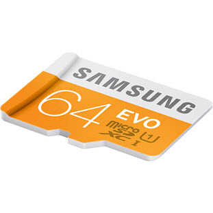 Фото товара Samsung EVO microSDXC MB-MP64DA/RU 64Gb + SD adapter