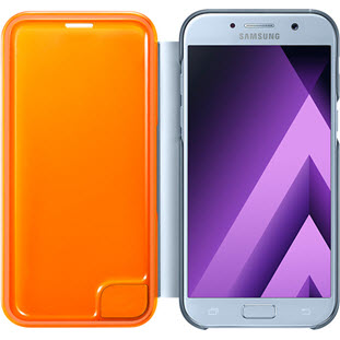 Фото товара Samsung Neon Flip Cover книжка для Galaxy A5 2017 (EF-FA520PLEGRU, голубой)