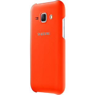 Фото товара Samsung Protective Cover накладка для Galaxy J1 (EF-PJ100BOEGRU, оранжевый)