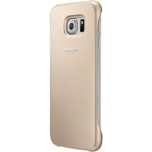 Фото товара Samsung Protective Cover накладка для Galaxy S6 (EF-YG920BFEGRU, золотой)