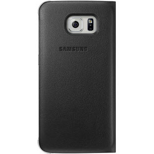 Фото товара Samsung S-View Cover книжка с окошком для Galaxy S6 (черный)