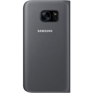 Фото товара Samsung S-View Cover книжка с окошком для Galaxy S7 (EF-CG930PBEGRU, черный)