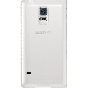 Фото товара Samsung S-View Cover Wireless книжка с окошком для Galaxy S5 (EP-VG900BWRGRU, белый)