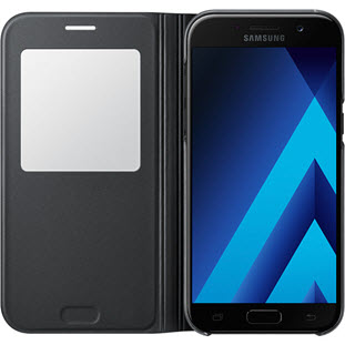 Фото товара Samsung S View Standing Cover книжка для Galaxy A5 2017 (EF-CA520PBEGRU, черный)