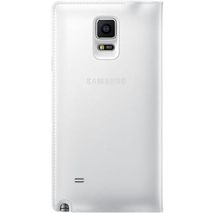 Фото товара Samsung S-View Cover Classic Edition книжка с окошком для Galaxy Note 4 (EF-CN910FTEGRU, белый)