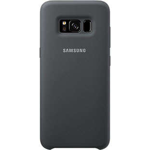 Чехол Samsung Silicone Cover накладка для Galaxy S8 (EF-PG950TSEGRU, черный)