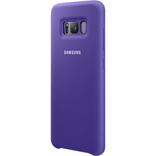 Фото товара Samsung Silicone Cover накладка для Galaxy S8 (EF-PG950TVEGRU, фиолетовый)