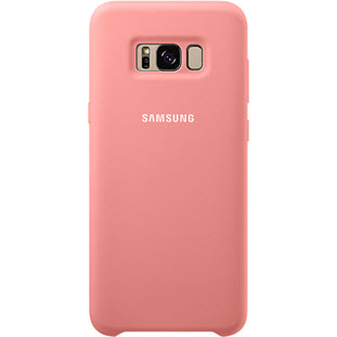 Чехол Samsung Silicone Cover накладка для Galaxy S8+ (EF-PG955TPEGRU, розовый)