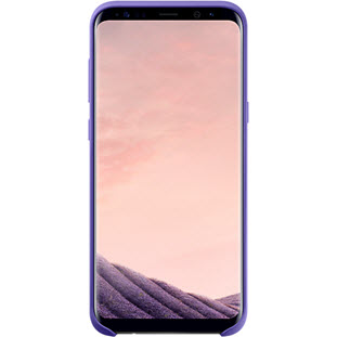 Фото товара Samsung Silicone Cover накладка для Galaxy S8+ (EF-PG955TVEGRU, фиолетовый)