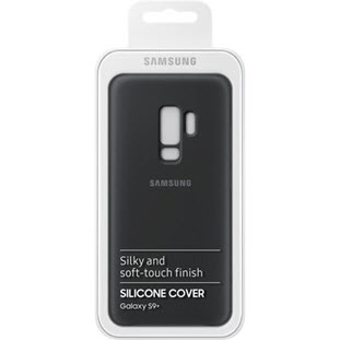 Фото товара Samsung Silicone Cover накладка для Galaxy S9 Plus (EF-PG965TBEGRU, черный)