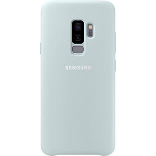 Фото товара Samsung Silicone Cover накладка для Galaxy S9 Plus (EF-PG965TLEGRU, голубой)