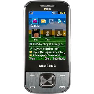 Мобильный телефон Samsung C3752 DuoS (metallic grey)