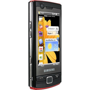 Мобильный телефон Samsung B7300 Omnia Lite (garnet red)