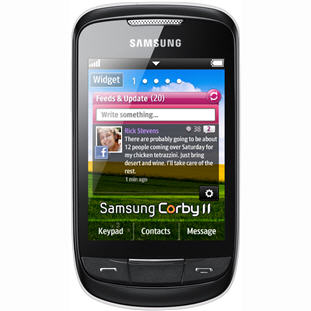 Мобильный телефон Samsung S3850 Corby II (chic white)
