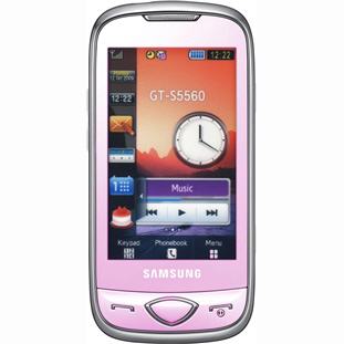 Мобильный телефон Samsung S5560 (romantic pink)