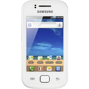 Мобильный телефон Samsung S5660 Galaxy Gio (silver white)