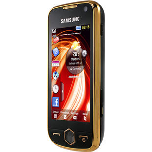 Фото товара Samsung S8000 Jet (black gold)