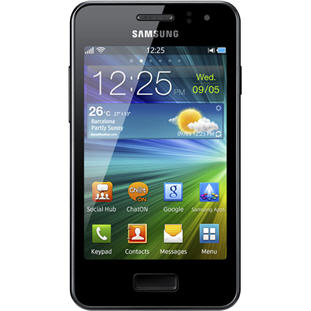 Мобильный телефон Samsung S7250 Wave M (metallic silver)