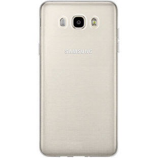 Чехол Silco силиконовый для Samsung Galaxy J7 2016 (глянцевый прозрачный)