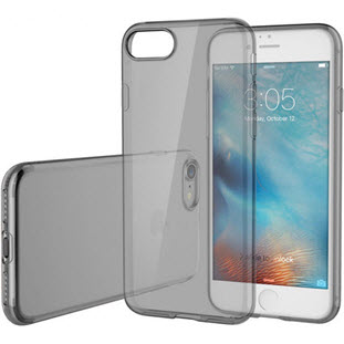 Фото товара Silco силиконовый для iPhone 7 (прозрачный серый)