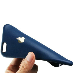 Фото товара Silco силиконовый для iPhone 6/6S (под замшу, синий)